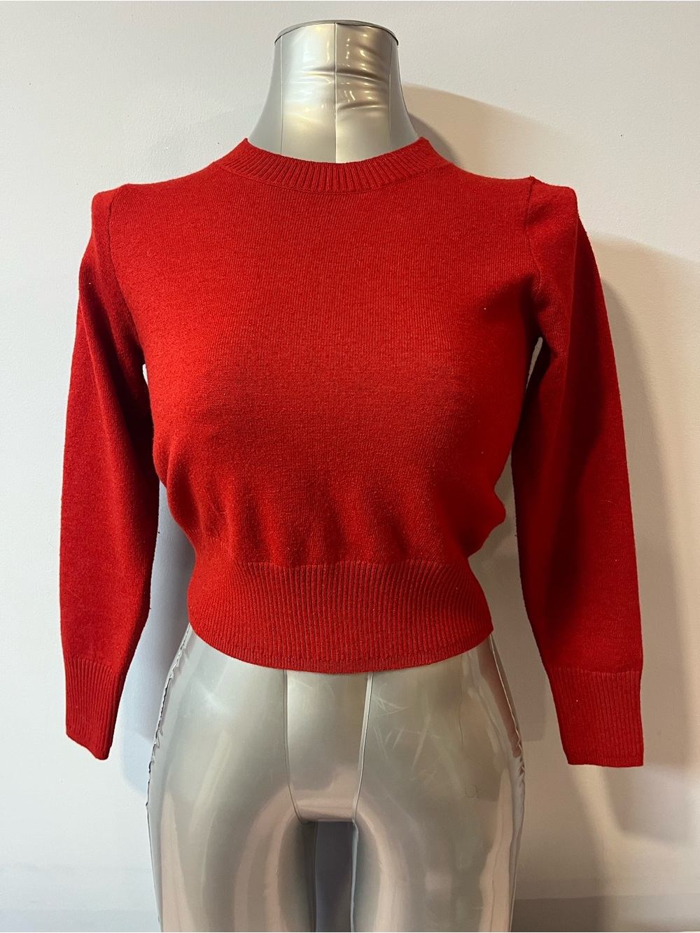 Amazon Women's Red Crewneck Tank Top